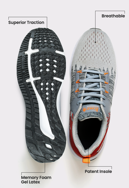Gray Sparta Shoes