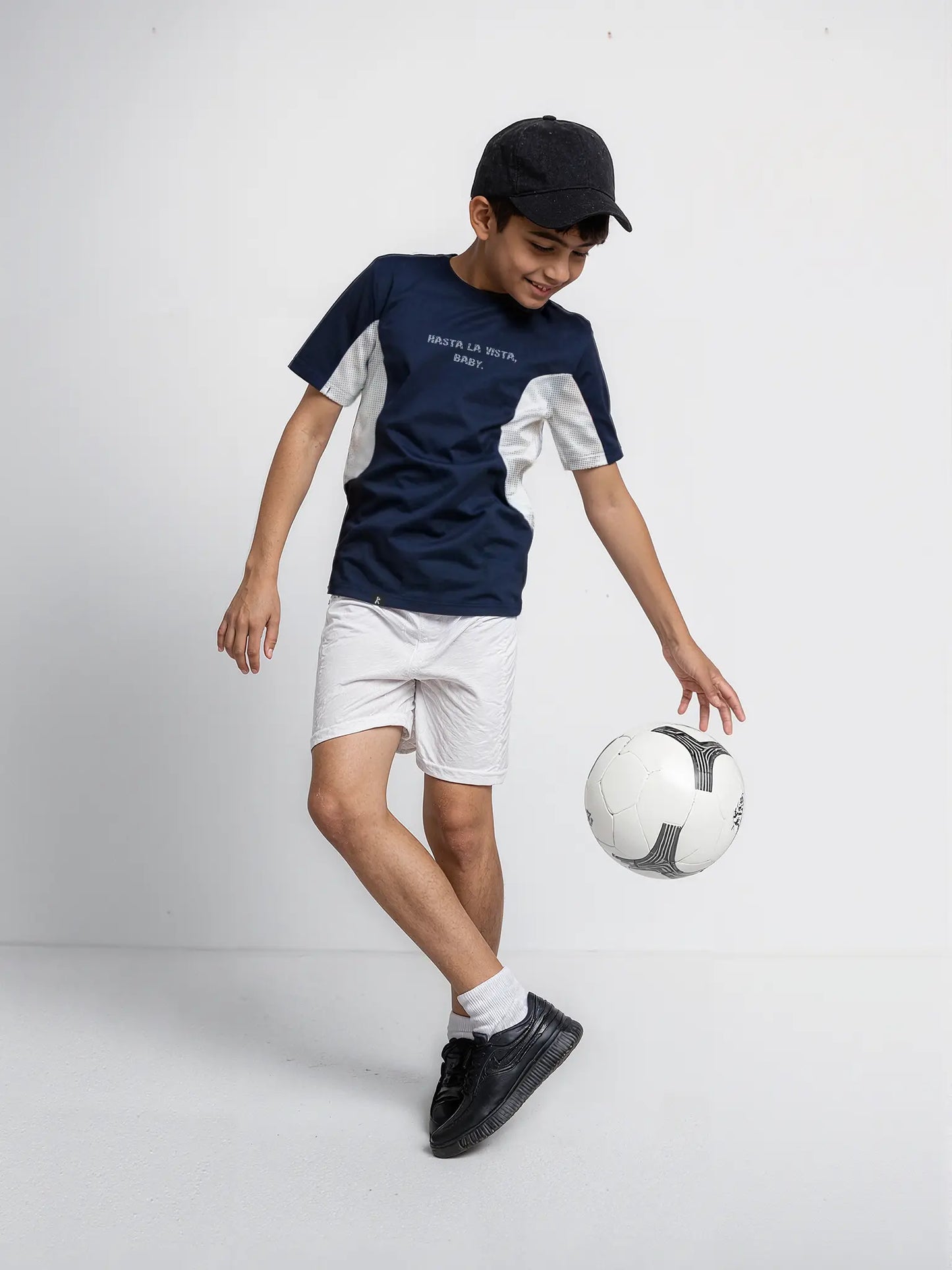 Navy-blue Turbo T-Shirt