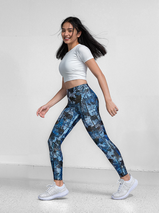 Flexy Blue Leggings