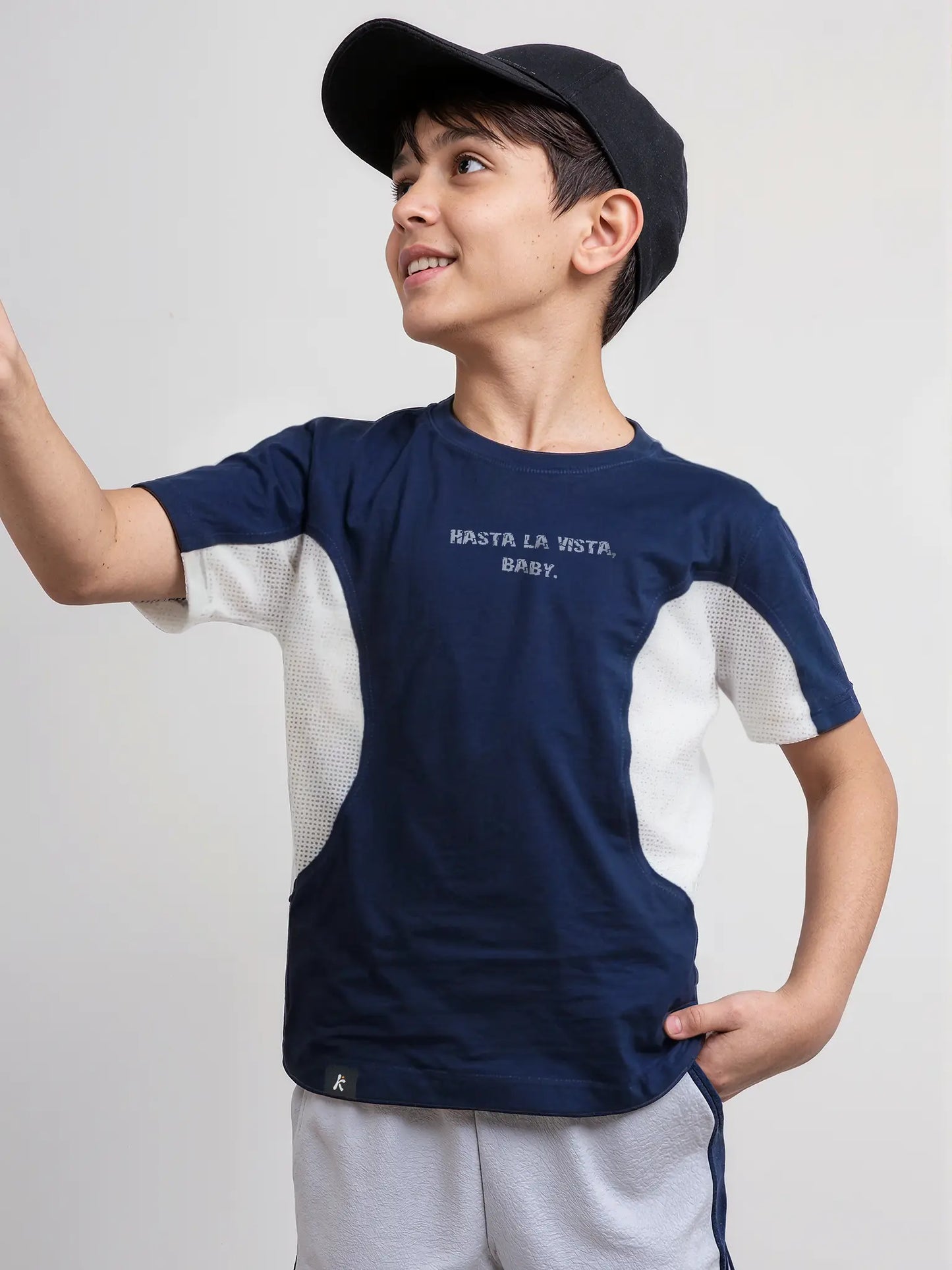Navy-blue Turbo T-Shirt